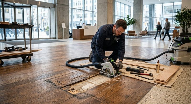 Our team working on Flooring Service projects in Maricopa, AZ
