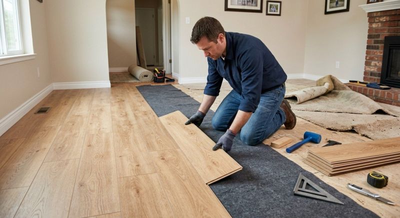 Laminate Floor Remodeling in Maricopa, AZ