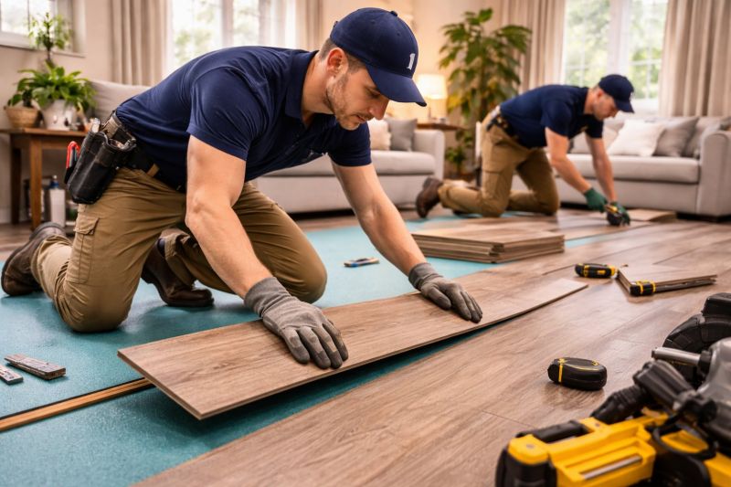 Laminate Flooring Replacement in Maricopa, AZ