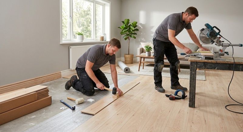 Plank Laminate Installation in Maricopa, AZ