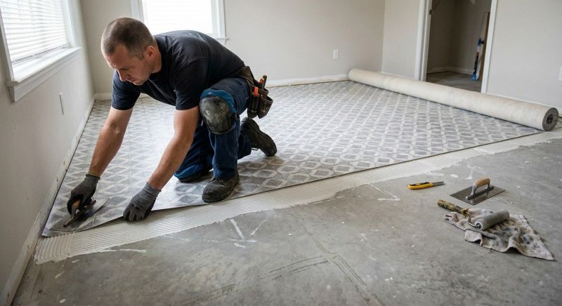Sheet Linoleum Installation in Casa Grande, AZ